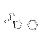 CAS#: 929083-42-1， 1-[3-(3-Pyridinyl)-2,5-dihydro-1H-pyrrol-1-yl]ethanone