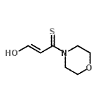 CAS 登录号：92919-68-1， (2E)-3-羟基-1-(4-吗啉基)-2-丙烯-1-硫酮