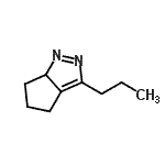 CAS 登录号：92939-35-0， 3-丙基-4,5,6,6a-四氢环戊烯并[c]吡唑