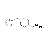 CAS 登录号：930111-07-2， N-甲基-1-[1-(2-噻吩基甲基)-4-哌啶基]甲胺
