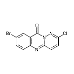 CAS 登录号：930295-07-1， 8-溴-2-氯-哒嗪并[6,1-b]喹唑啉-10-酮