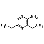 CAS 登录号：93034-78-7， 3,5-二乙基-2-吡嗪胺