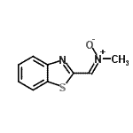 CAS 登录号：93047-45-1， 1-(1,3-苯并噻唑-2-基)-N-甲基-甲亚胺氧化物