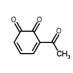 CAS 登录号：93081-05-1， 3-乙酰基-1,2-苯醌