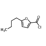 CAS 登录号：93116-69-9， 5-丁基-2-糠酰氯