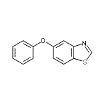 CAS 登录号：93137-90-7， 5-苯氧基-1,3-苯并噻唑
