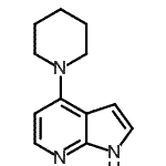 CAS#: 931411-84-6， 4-(1-piperidyl)-1H-pyrrolo[2,3-b]pyridine