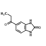 CAS 登录号：93202-42-7， 5-丙酰基-1,3-二氢-2H-苯并咪唑-2-酮