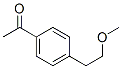 CAS 登录号：93205-89-1， 1-[4-(2-甲氧基乙基)苯基]乙烷-1-酮