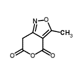 CAS 登录号：93276-84-7， 3-甲基-4H-吡喃并[4,3-c][1,2]恶唑-4,6(7H)-二酮
