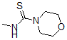 CAS 登录号：93368-81-1， N-甲基吗啉-4-硫代甲酰胺