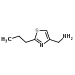 CAS 登录号：933697-93-9， 1-(2-丙基-1,3-噻唑-4-基)甲胺