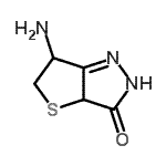 CAS#: 933701-60-1， 6-Amino-2,3a,5,6-tetrahydro-3H-thieno[3,2-c]pyrazol-3-one