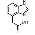 CAS 登录号：933709-63-8， 1H-苯并咪唑-4-基乙酸