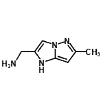 CAS 登录号：933715-55-0， 1-(6-甲基-1H-咪唑并[1,2-b]吡唑-2-基)甲胺