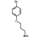 CAS#: 933717-18-1， 3-(4-Bromophenoxy)-1-propanamine