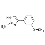 CAS#: 933722-31-7， 4-(3-Methoxyphenyl)-1H-imidazol-2-amine