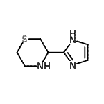 CAS 登录号：933725-16-7， 3-(1H-咪唑-2-基)硫代吗啉