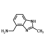 CAS 登录号：933747-97-8， 1-(2-甲基-1H-苯并咪唑-4-基)甲胺
