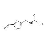 CAS 登录号：933748-60-8， N-[(2-甲酰基-1,3-噻唑-4-基)甲基]乙酰胺