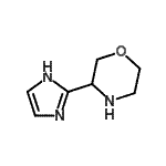 CAS 登录号：933750-55-1， 3-(1H-咪唑-2-基)吗啉
