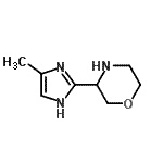 CAS#: 933750-58-4， 3-(4-Methyl-1H-imidazol-2-yl)morpholine