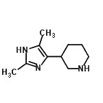 CAS#: 933750-63-1， 3-(2,4-Dimethyl-1H-imidazol-5-yl)piperidine