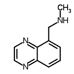 CAS 登录号：933751-81-6， N-甲基-1-(5-喹喔啉基)甲胺