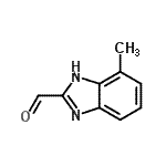 CAS 登录号：933752-84-2， 7-甲基-1H-苯并咪唑-2-甲醛