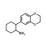 CAS 登录号：933758-77-1， 2-(2,3-二氢-1,4-苯并二氧杂环己-6-基)环己胺