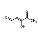 CAS 登录号：93376-50-2， (2Z)-3-羟基-4-氧代-2-戊烯醛