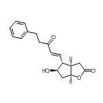 CAS#: 933789-26-5， (3aR,4R,5R,6aS)-5-Hydroxy-4-[(1E)-3-oxo-5-phenyl-1-penten-1-yl]hexahydro-2H-cyclopenta[b]furan-2-one