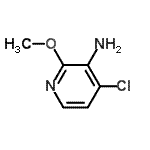 CAS#: 934180-49-1， 4-Chloro-2-methoxy-3-pyridinamine