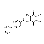 CAS 登录号：934570-41-9， 五氟苯基6-苯基烟酸酯