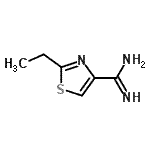 CAS 登录号：934586-20-6， 2-乙基-1,3-噻唑-4-甲脒