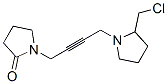 CAS#: 93491-53-3, N-(4-(2-Chloromethylpyrrolidino)-2-Butynyl)-2-Pyrrolidone