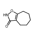 CAS 登录号：935-91-1， 5,6,7,8-四氢-2H-环庚并[d][1,2]恶唑-3(4H)-酮