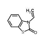 CAS 登录号：93549-69-0， 3-乙烯基-1,3-苯并噻唑-2(3H)-酮