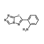 CAS 登录号：936074-87-2， 2-([1,2,4]三唑并[3,4-b][1,3,4]噻二唑-6-基)苯胺