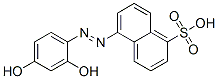 CAS 登录号：93658-86-7， 5-[(2,4-二羟基苯基)偶氮]萘-1-磺酸
