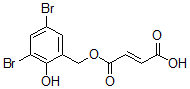 CAS 登录号：93705-06-7， 单(3,5-二溴水杨基)富马酸酯