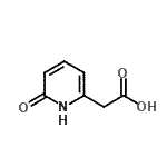 CAS 登录号：937644-25-2， (6-氧代-1,6-二氢-2-吡啶基)乙酸