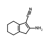 CAS 登录号：937647-66-0， 2-氨基-4,5,6,7-四氢-1H-茚-3-甲腈
