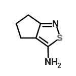 CAS 登录号：937667-84-0， 5,6-二氢-4H-环戊二烯并[c][1,2]噻唑-3-胺