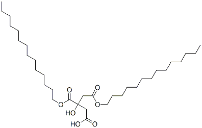 CAS 登录号：93776-47-7， 2-羟基丙烷-1,2,3-三羧酸双十四烷基酯
