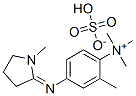 CAS 登录号：93777-86-7， N,N,N-三甲基-4-[(1-甲基吡咯烷-2-亚基)氨基]苯铵硫酸甲酯盐