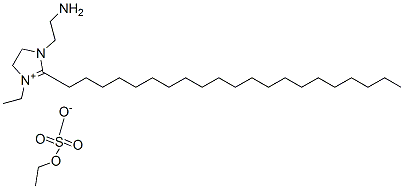 CAS 登录号：93783-44-9， 1-(2-氨基乙基)-3-乙基-2-二十一烷基-4,5-二氢-1H-咪唑鎓硫酸乙酯盐