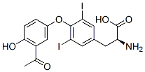 CAS 登录号:93800-43-2, 3'-乙酰基-3,5-二碘甲状腺素
