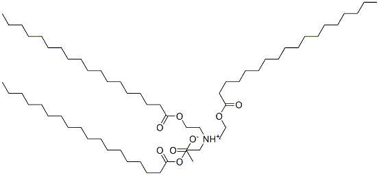 CAS 登录号：93803-16-8， 三[2-(硬脂酰基氧基)乙基]铵醋酸盐