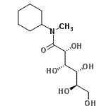 CAS 登录号：93804-57-0， (2R,3S,4R,5R)-N-环己基-2,3,4,5,6-五羟基-N-甲基己酰胺